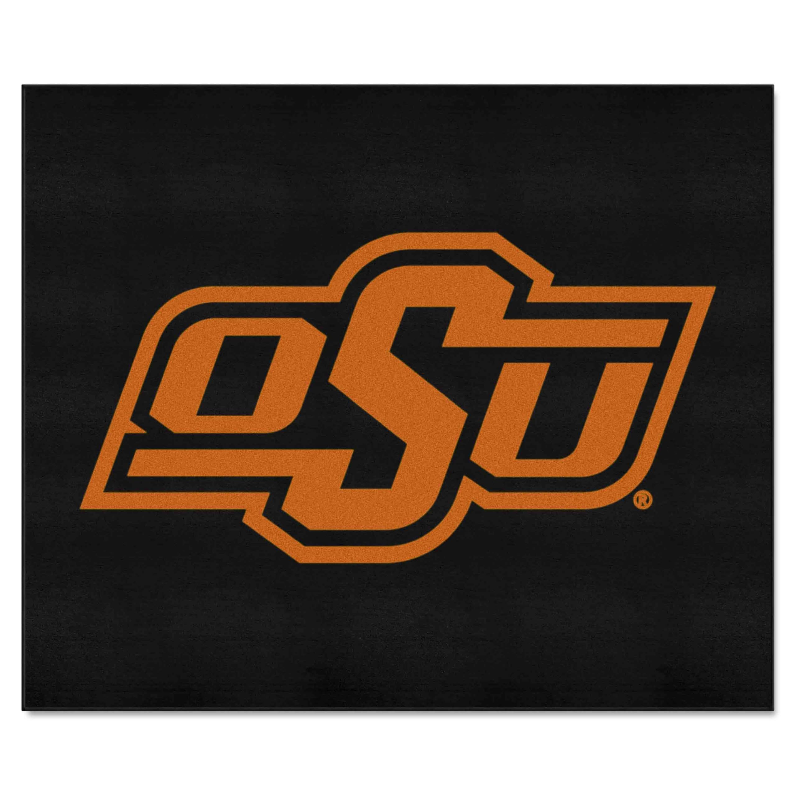 Oklahoma State Cowboys Tailgater Rug 5ft x 6ft - Fanmats NCAA Football Team Sports Fan Area Rug for Home Decor, Game Room, Tailgating Parties & Outdoor Events