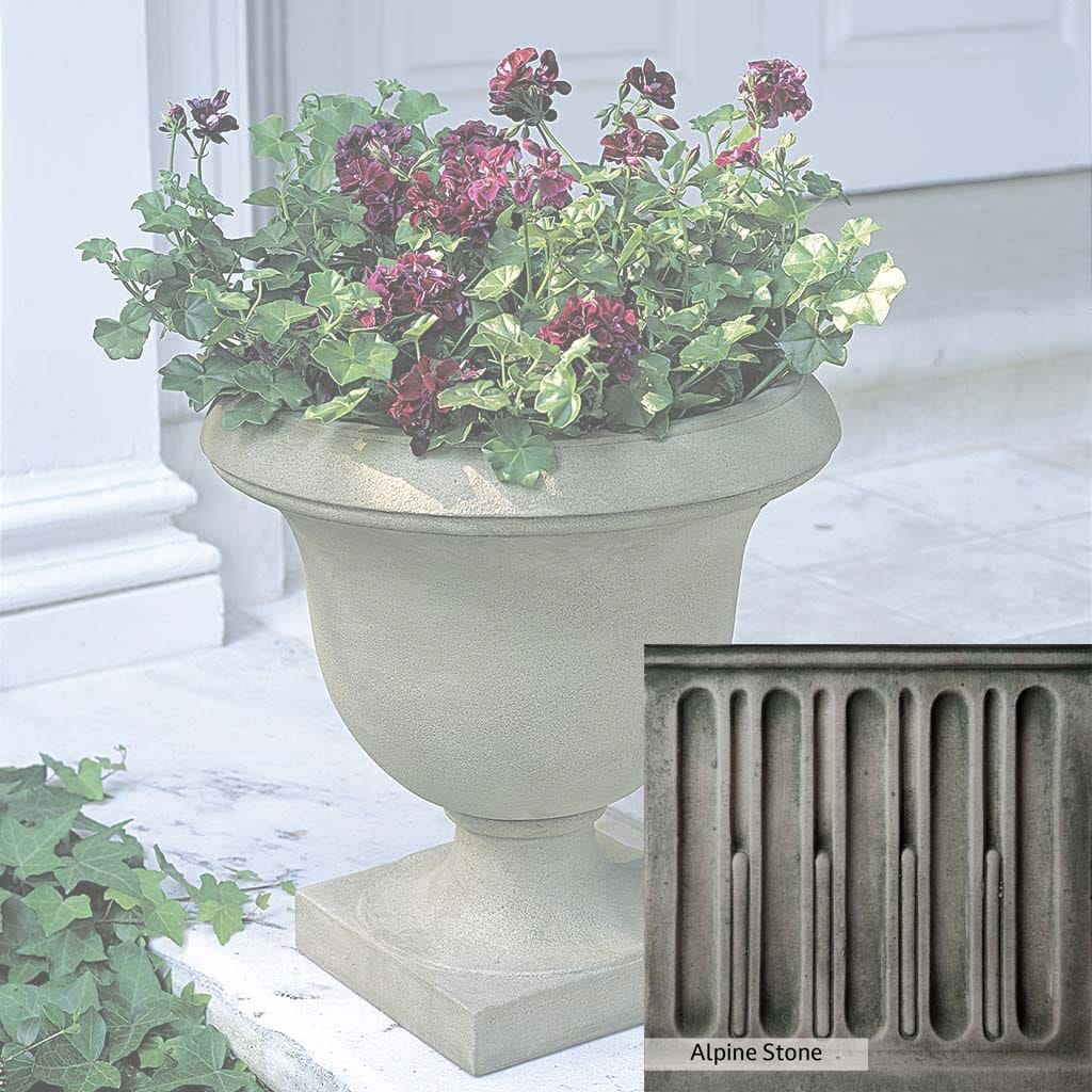 Campania International Litchfield Urn - Elegant Outdoor Garden Planter for Flowers & Plants - Perfect for Patio, Porch, and Landscape Decor