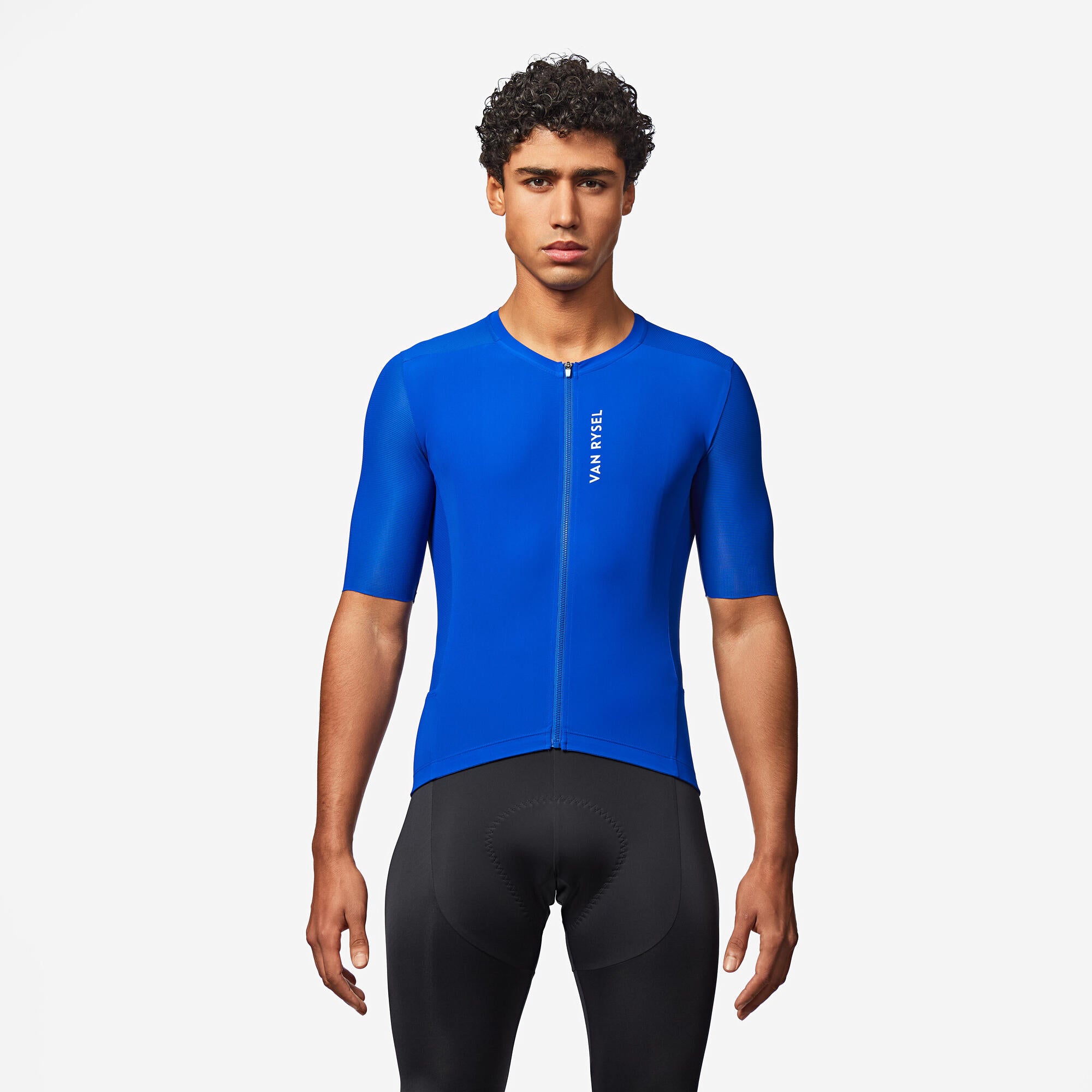Van Rysel Unisex RCR 2 Short Sleeve Cycling Jersey - Breathable & Quick-Dry for Road Biking & Training - Perfect for Men & Women Cyclists