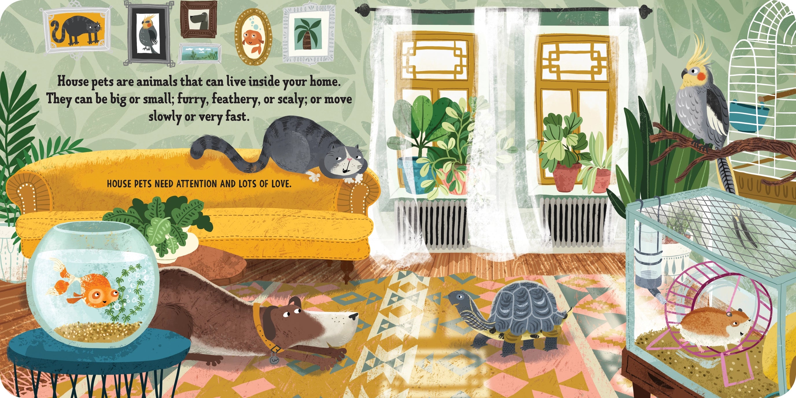 My First Book of House Pets - Fun Animal Learning for Kids | Toddler Educational Picture Book | Perfect for Bedtime Stories & Early Reading