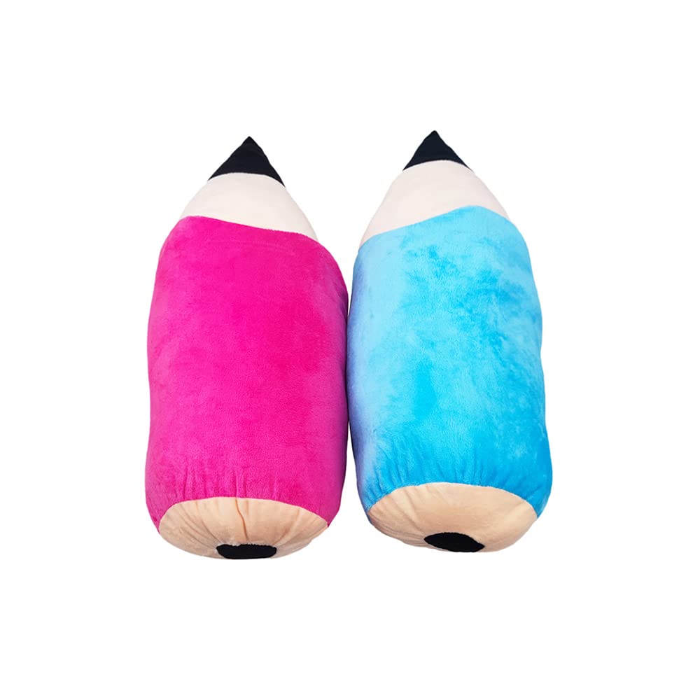 Large Creative Cute Pencil Plush Pillow Cushion - Soft Stuffed Toy for Home Decor, Office & Dorm - Perfect Birthday Gift for Men, Women, Kids | Great for Study Rooms, Bedrooms & Cozy Spaces