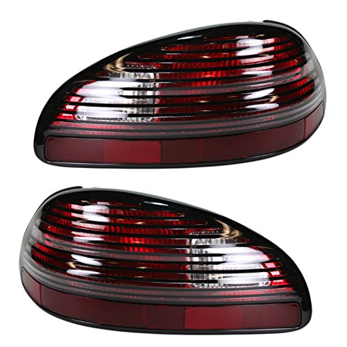 1997-2003 Pontiac Grand Prix Rear Tail Lights Set - GM2818101 & GM2819101 Replacement - Perfect for Night Driving & Car Restoration Projects