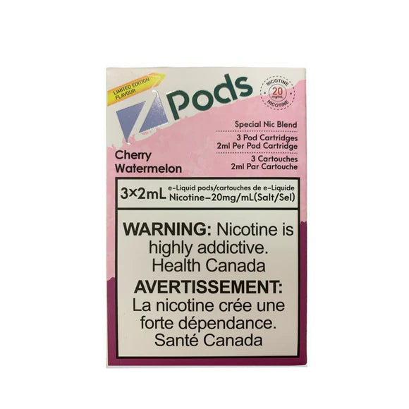 Cherry Watermelon Z Pods - Refreshing Vape Pods for Smooth Flavor | Perfect for On-the-Go Vaping & Relaxation