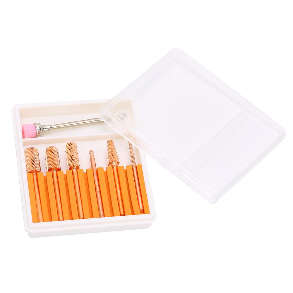 Professional Nail Drill Bits for Manicure & Pedicure - Durable Nail Polishing Heads for Home & Salon Use - Perfect for Gel Polish Removal, Acrylic Nails & Nail Art