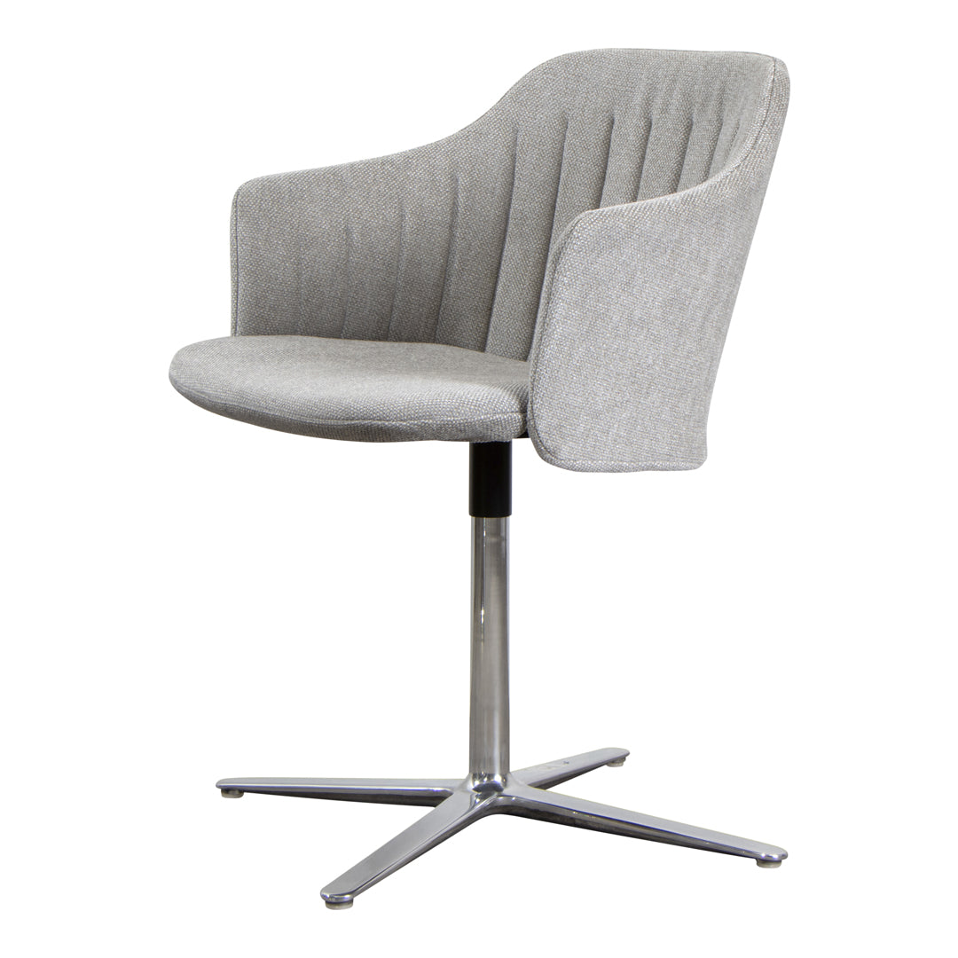 Premium Swivel Chair with Back & Seat Cushion - 360° Rotating Office Chair with Ergonomic Support for Home, Office & Gaming Comfort