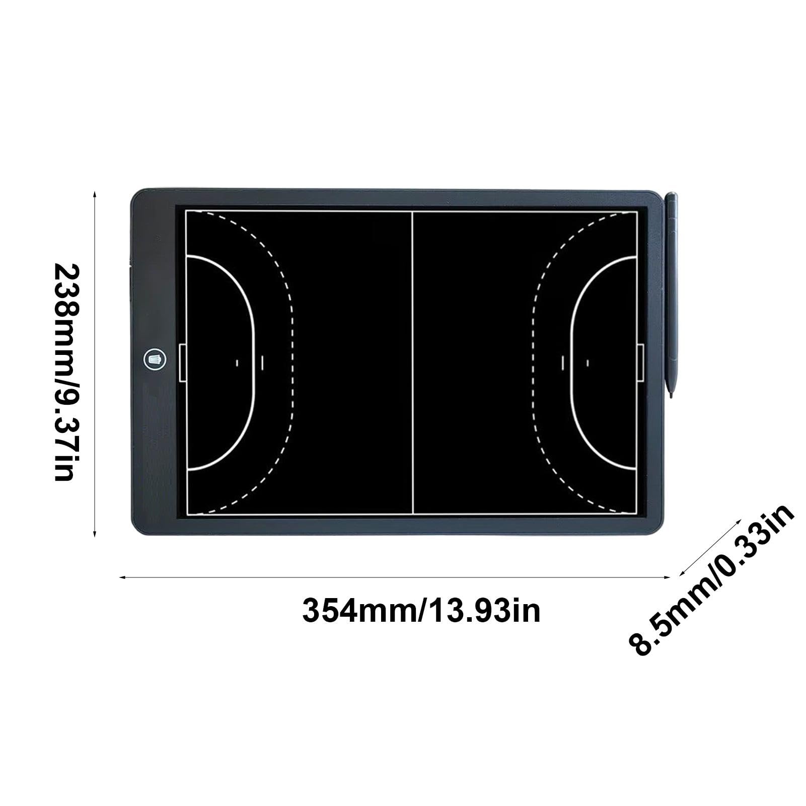16 Inch LCD Writing Tablet - Football Themed Drawing Board & Strategic Clipboard for Coaches, Players & Fans | Perfect for Game Planning, Play Diagrams & Sideline Communication