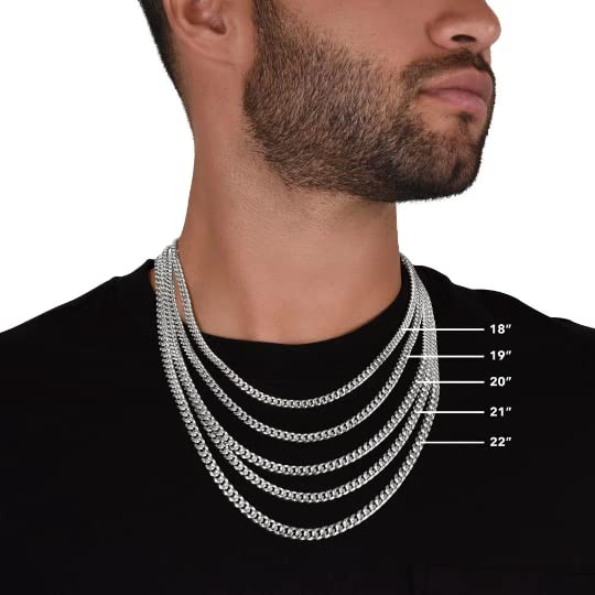 Personalized Cuban Link Chain for Dad - Unique Father's Day, Birthday & Christmas Gift from Son or Daughter - Perfect for Special Occasions & Everyday Wear