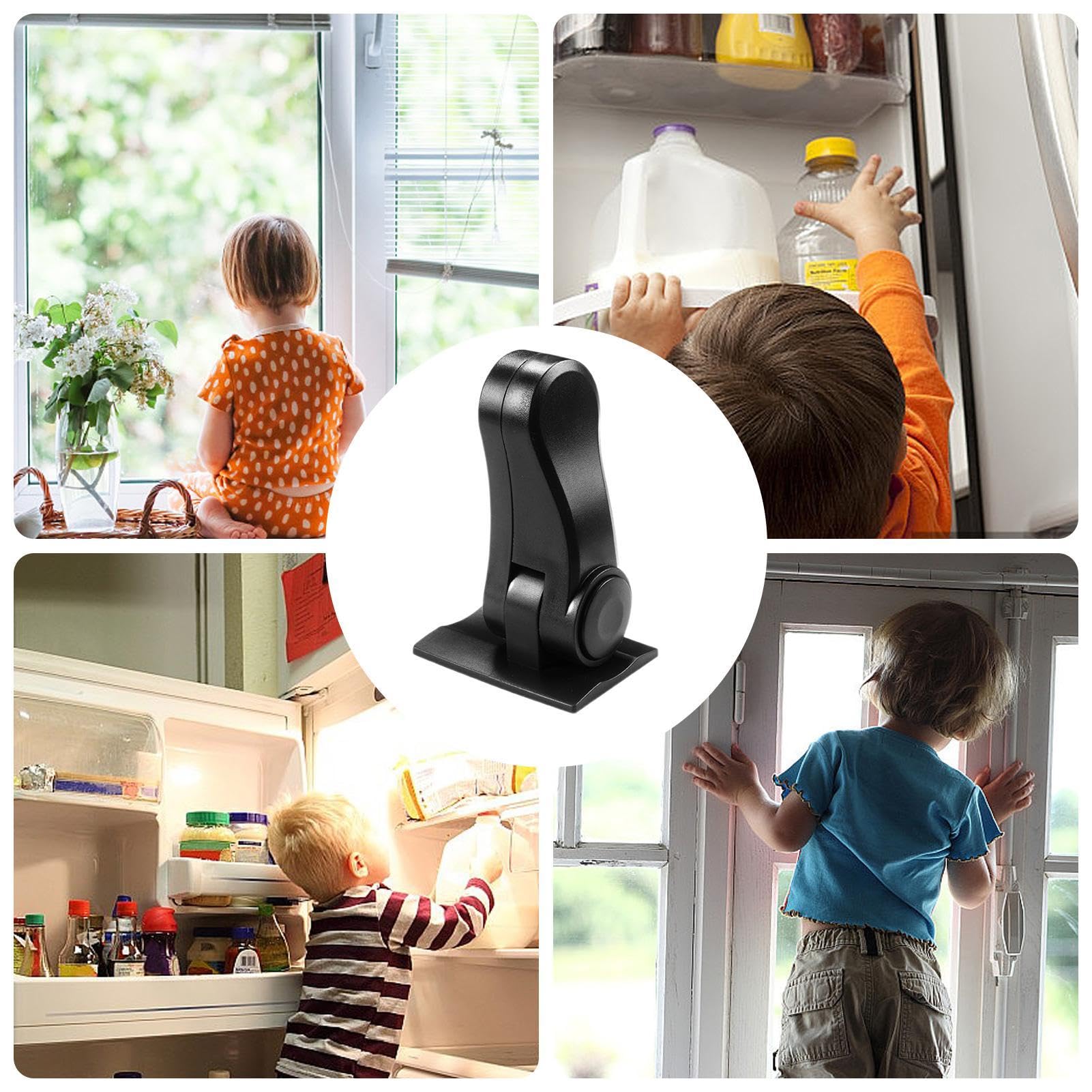 Child Proof Door Handle Lock - Heavy Duty Cabinet Lock for Kids Safety | Easy Install for Home & Office