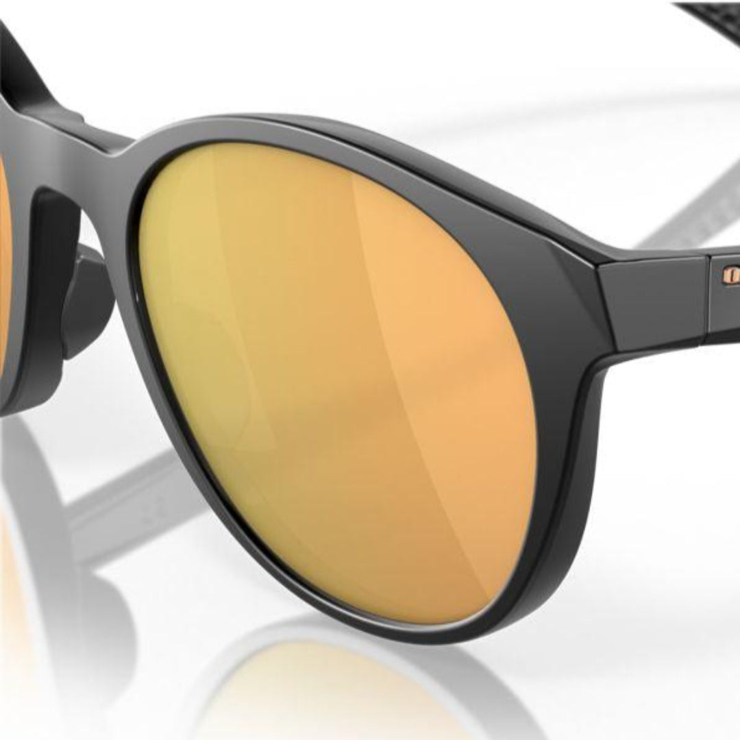 Oakley Spindrift Matte Black/Prizm Rose Gold Polarized Sunglasses 0OO9474 947408 - Stylish UV Protection for Outdoor Sports & Driving