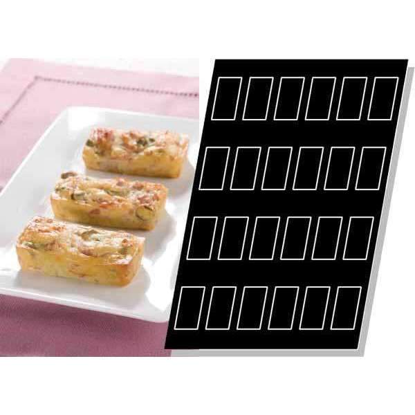 Premium Silicone Financier Molds for Baking - Non-Stick, Heat-Resistant, Perfect for French Pastries, Madeleines & Mini Cakes - Ideal for Home Bakers & Professional Chefs