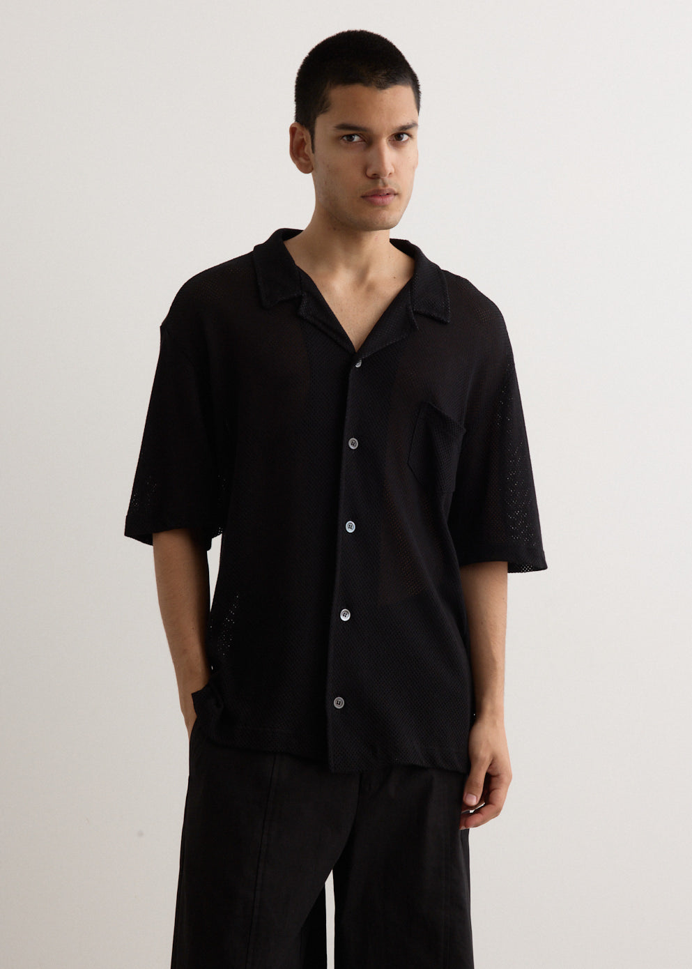 Bass Culture Mesh Shirt for Men - Breathable & Stylish Summer Fashion Top - Perfect for Outdoor Activities, Concerts, and Casual Wear