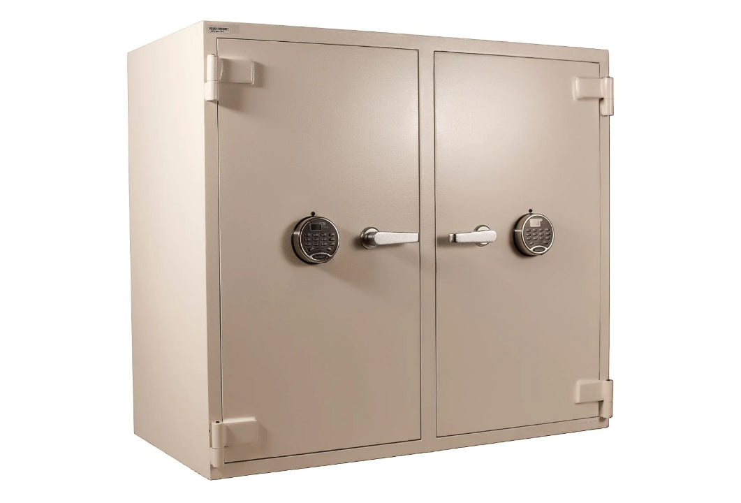 Cennox B3641WD2 FK1 Double Door Pharmacy Safe - Secure Medication Storage for Hospitals, Clinics & Pharmacies - Heavy Duty Steel Construction with Digital Lock