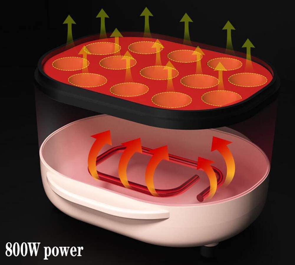 **13-Hole Japanese Takoyaki Maker Machine – Non-Stick Octopus Ball Pancake Cooker for Home & Party, Black | Perfect for Snacks, Street Food & Family Gatherings**