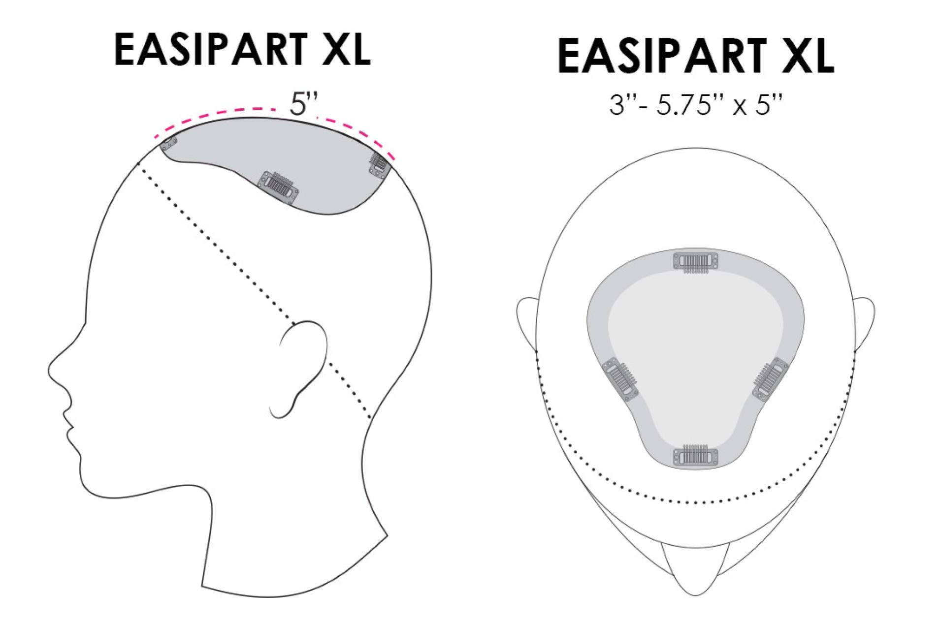 Jon Renau EasiPart HD XL 8