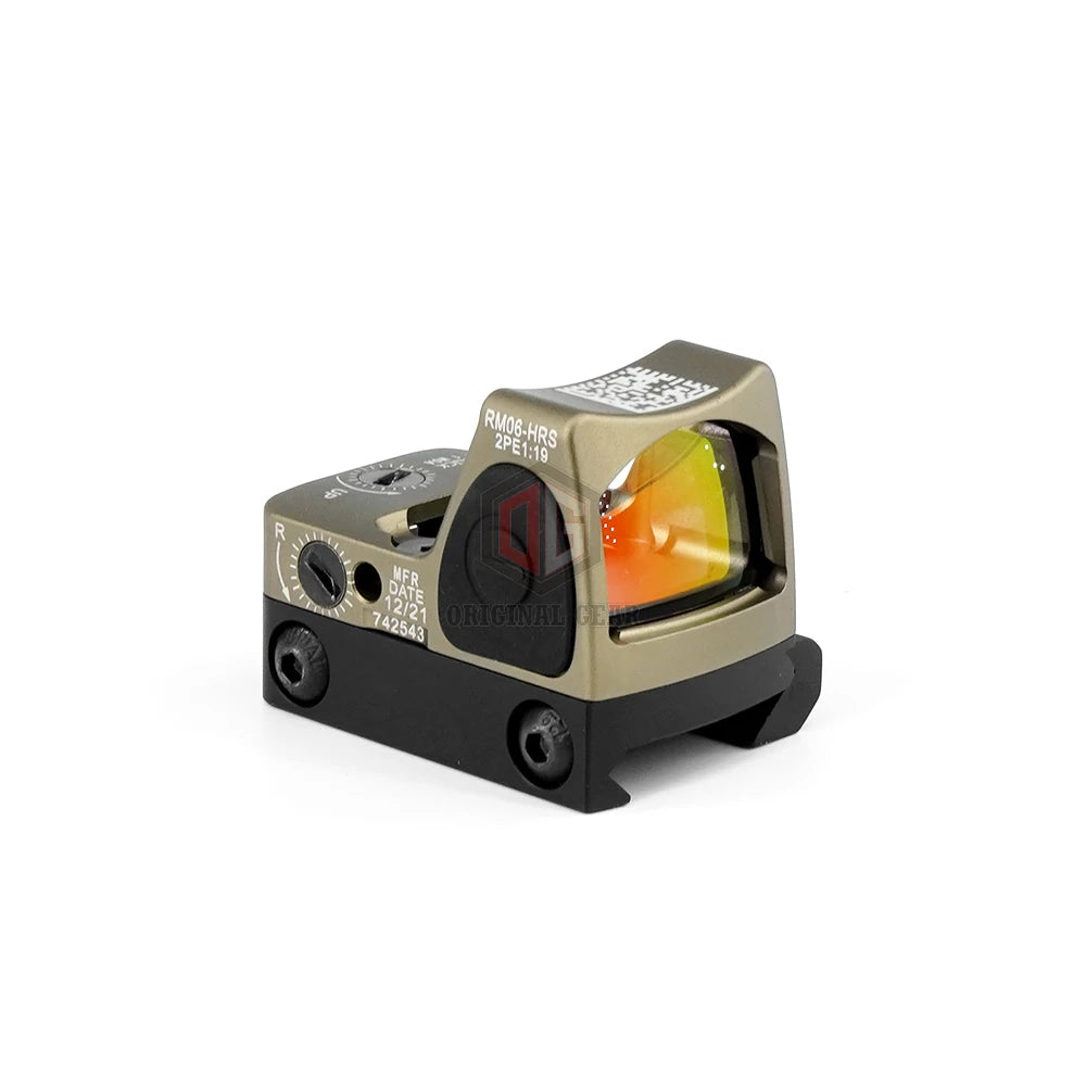 2024 RM RM06/RM07/HRS/RM01 Red Dot Sight - Tactical Collimator Scope for Glock, Rifle & Airsoft | Reflex Optical Sight for Hunting, Shooting & Outdoor Adventures