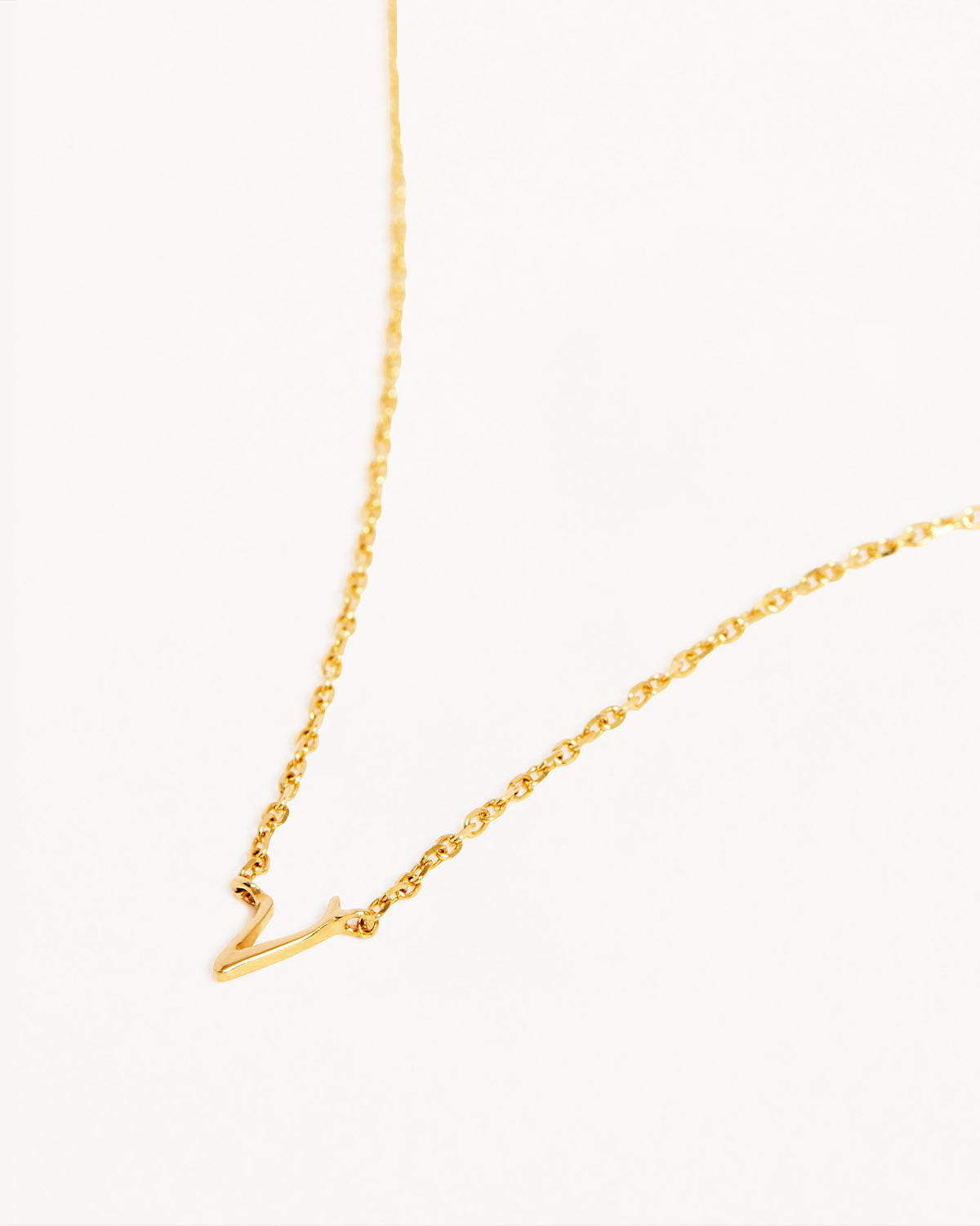 14K Solid Gold Love Letter Necklace for Women - Personalized Romantic Jewelry Gift for Her - Perfect for Anniversaries, Valentine's Day & Special Occasions