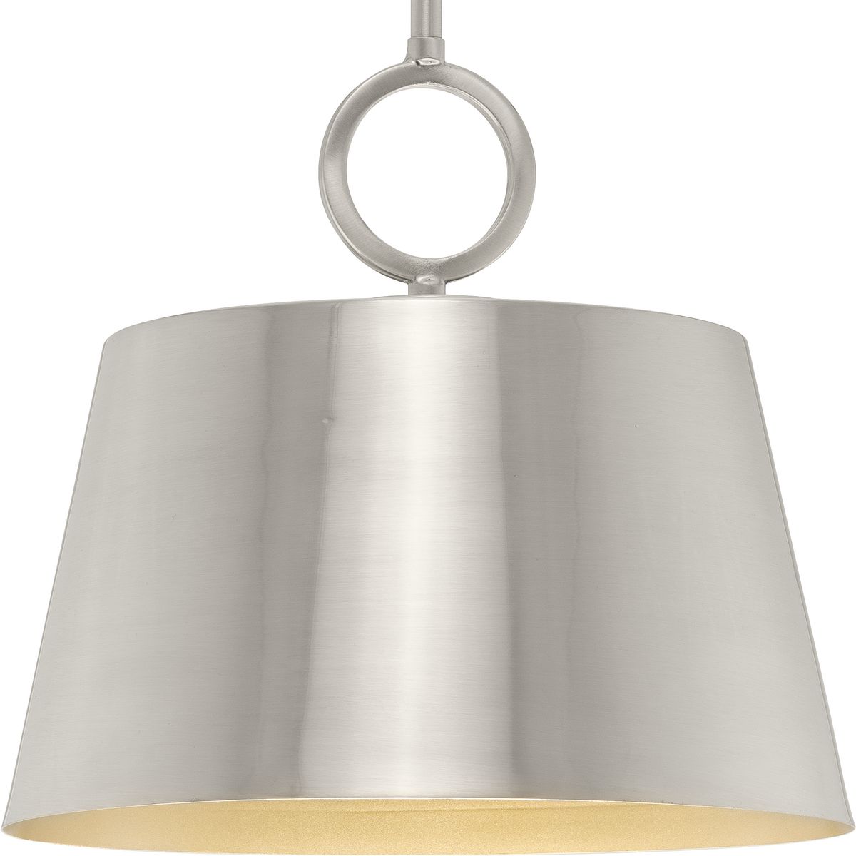 Parkhurst Collection One Light Metal Pendant Light - Modern Industrial Ceiling Fixture for Kitchen Island, Dining Room & Living Room Lighting
