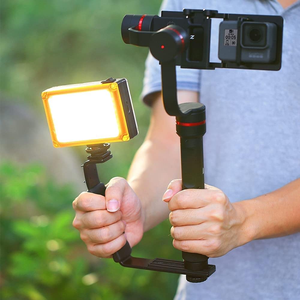 Set of 2 PU4096 LED Photography Lights - 104 LEDs 860LM Studio Video Light for DSLR Cameras | Perfect for YouTube Videos, Product Photography & Indoor Filming