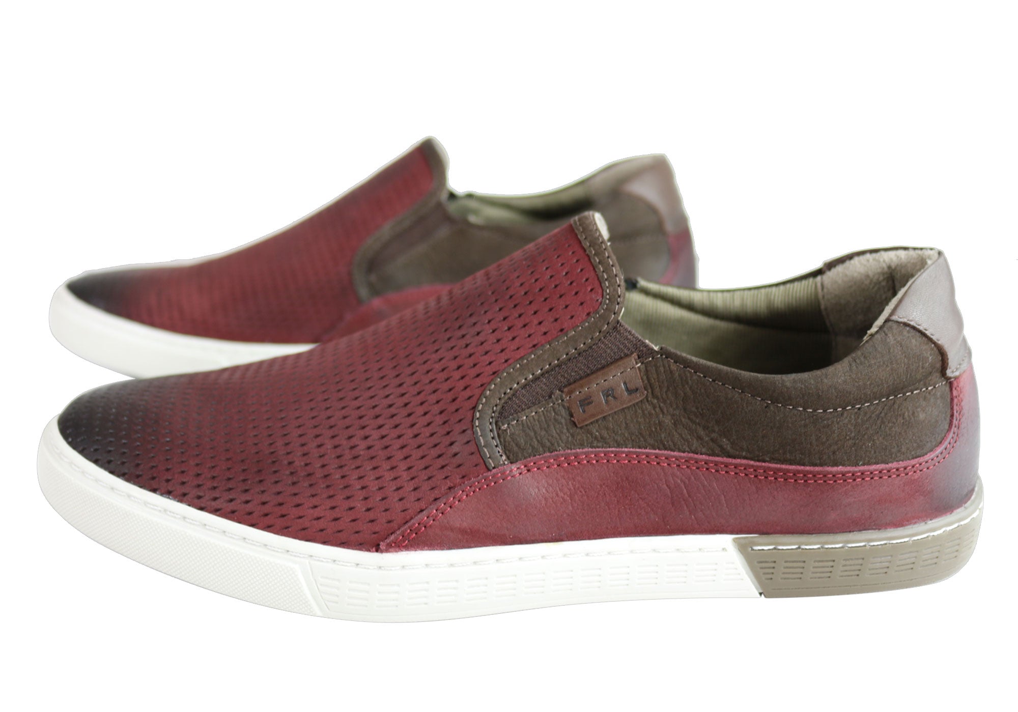 Ferricelli Kelvin Men's Leather Slip-On Casual Loafers - Handmade in Brazil - Perfect for Business Casual, Office & Weekend Wear