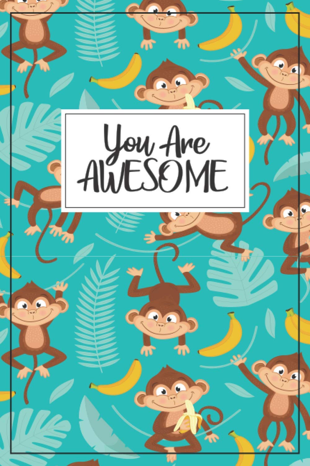 Monkey Journal - Unique Monkey Gifts for Women, Kids & Girls | Funny Monkey Notebook for Birthday Presents | Perfect for Animal Lovers, Journaling & Creative Writing