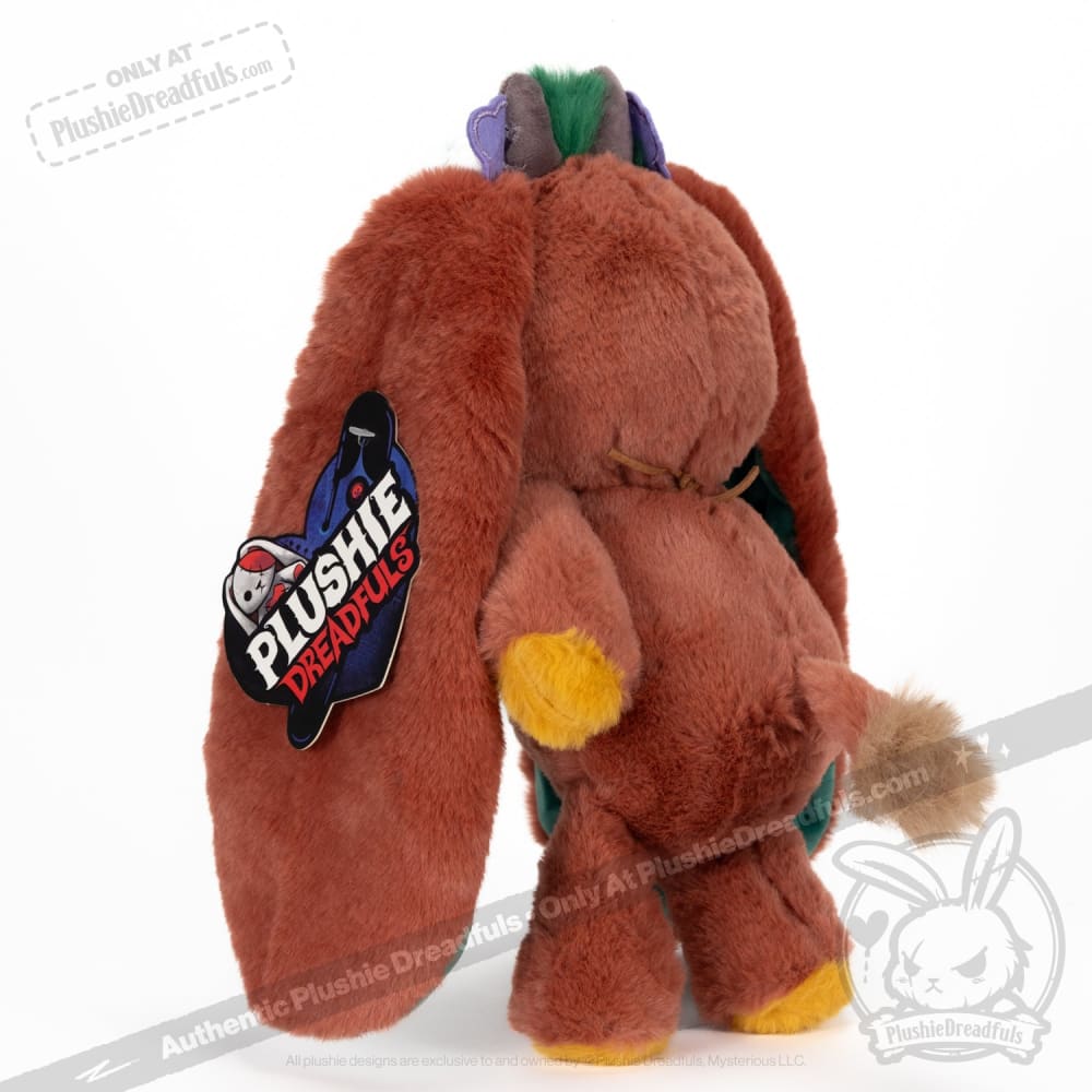 Plushie Dreadfuls Taurus Rabbit Stuffed Animal - Soft Zodiac Plush Toy for Taurus Birthday Gifts, Cute Collectible for Kids & Adults, Perfect for Home Decor, Bedroom Cuddling, and Astrology Lovers