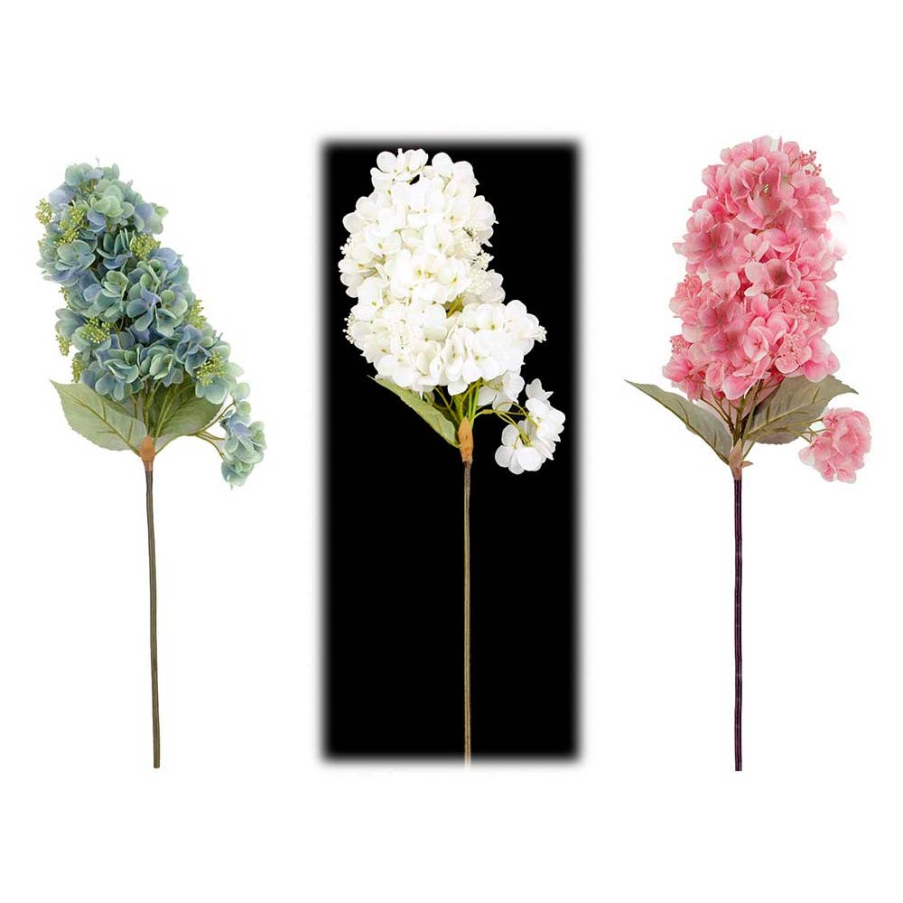 Artificial PeeGee Hydrangea Flower Stem - 24