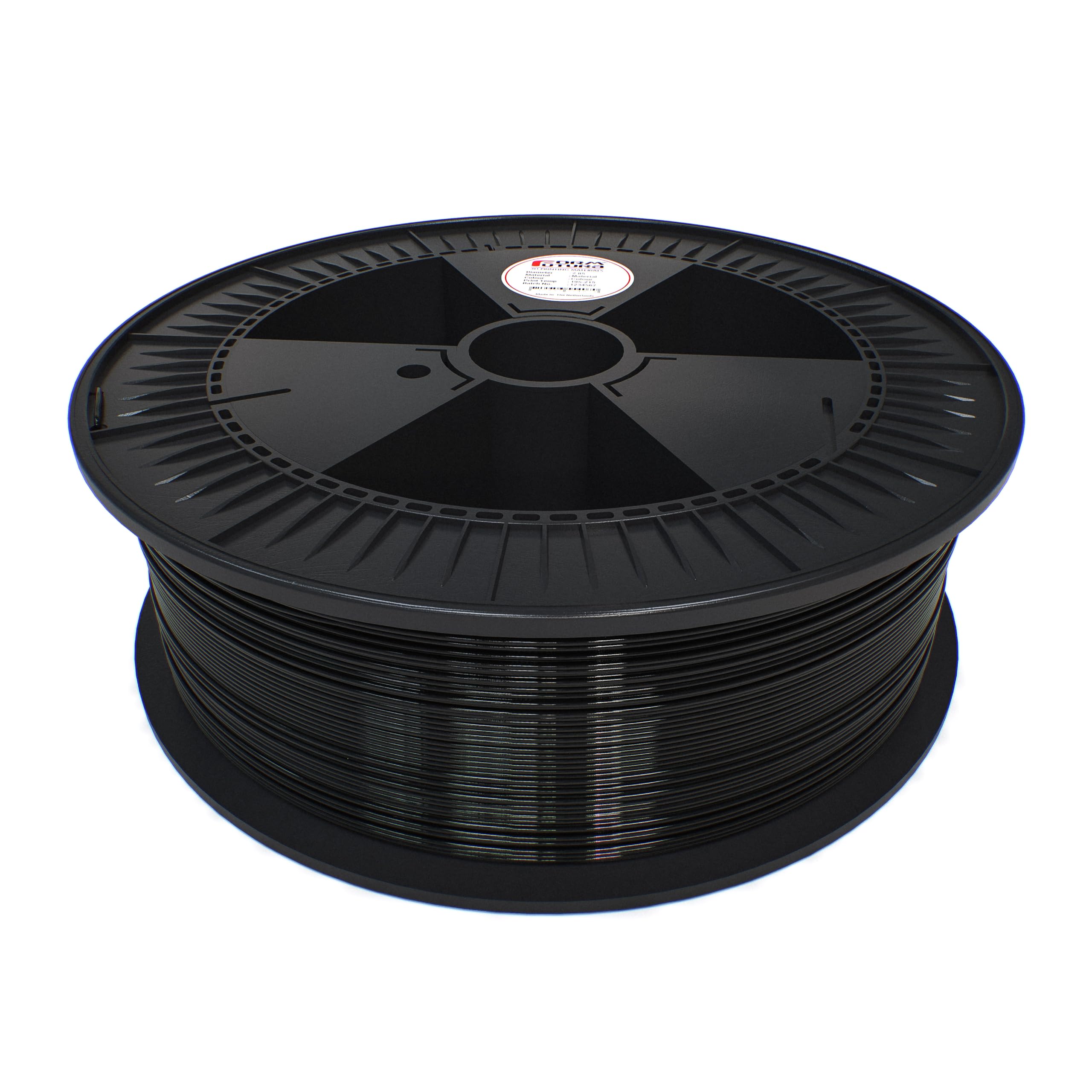 ABSpro Flame Retardant 1.75mm Black ABS Filament - 2.3kg Spool for 3D Printing | High Strength, Heat Resistant | Perfect for Automotive Parts, Electronic Enclosures & Industrial Prototypes