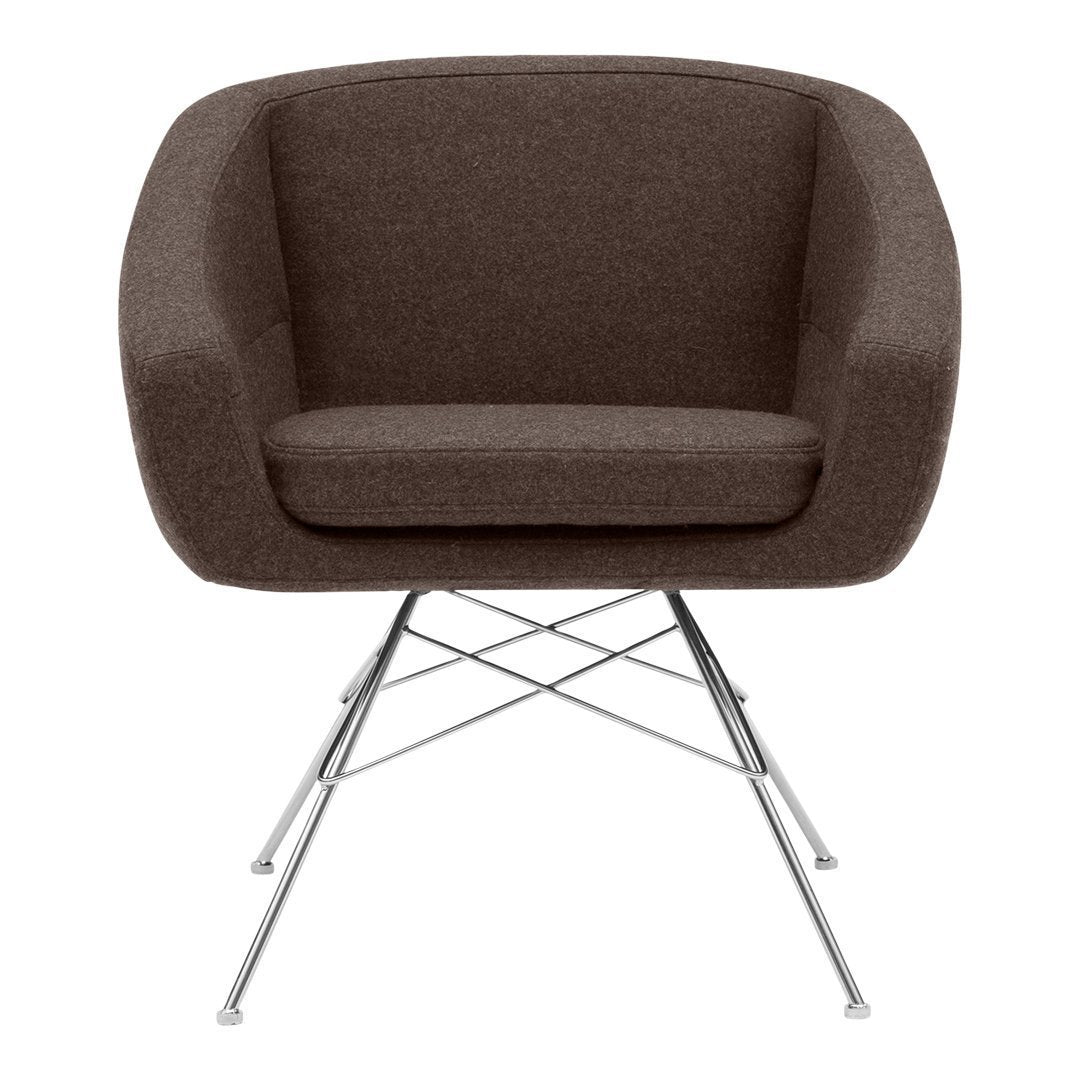 Aiko Lounge Chair - Modern Comfortable Accent Chair for Living Room, Bedroom, or Office - Perfect for Relaxing, Reading, and Lounging