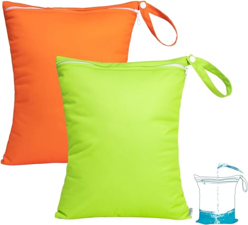 green and orange