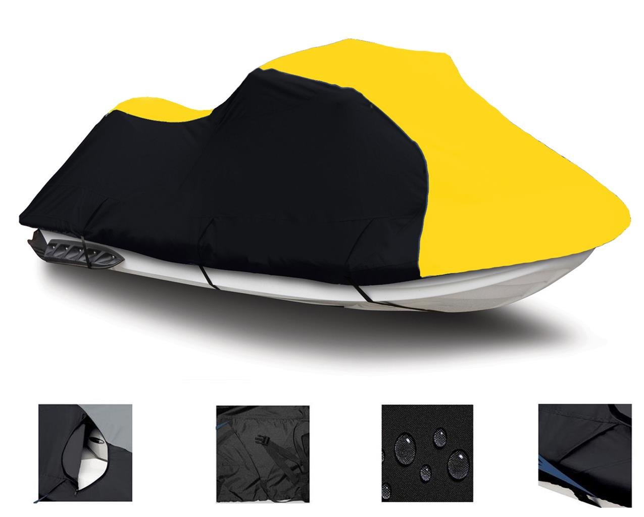 Premium Jet Ski Cover for Skis Up to 132
