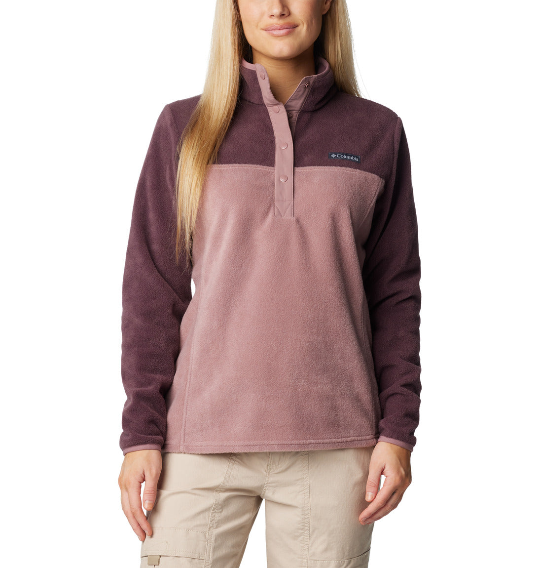 Columbia Benton Springs™ Half Snap Pullover Fleece II for Women - Warm & Cozy Fleece Jacket for Outdoor Hiking, Camping & Casual Wear