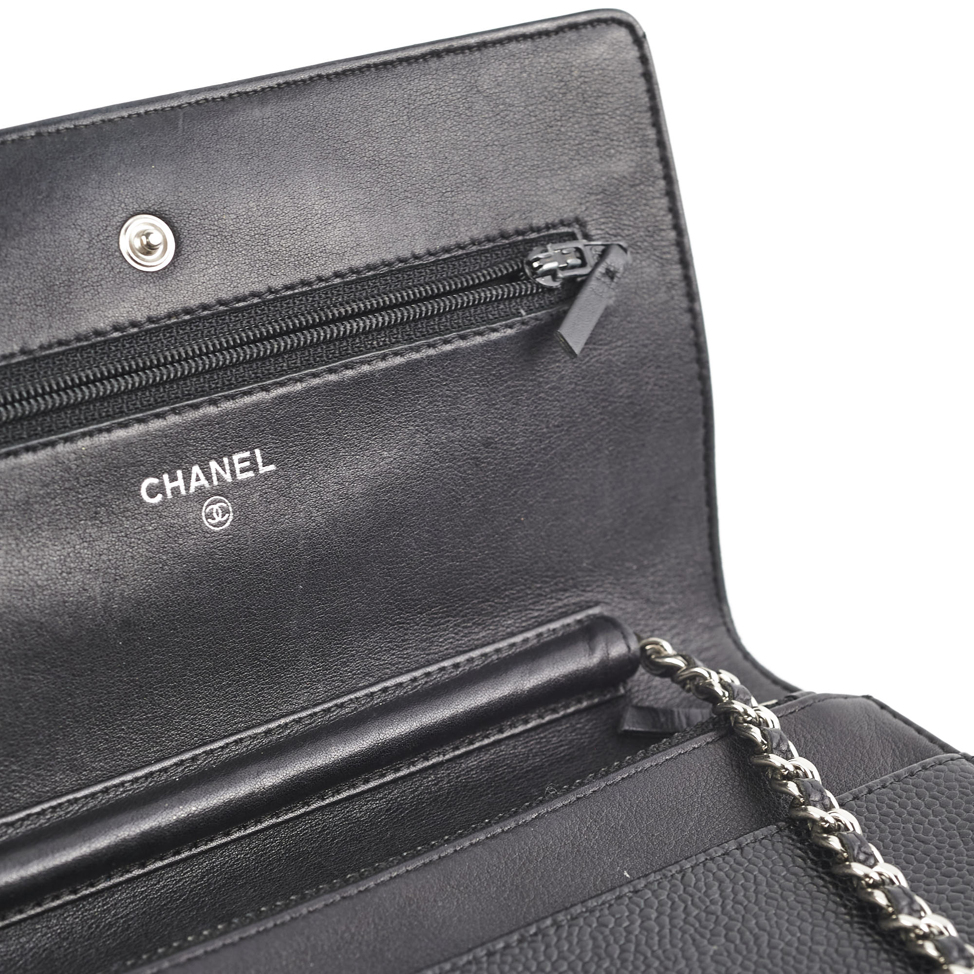 Chanel Caviar Black Wallet On Chain WOC - Luxury Crossbody Bag for Women | Perfect for Evening Parties, Date Nights & Special Occasions