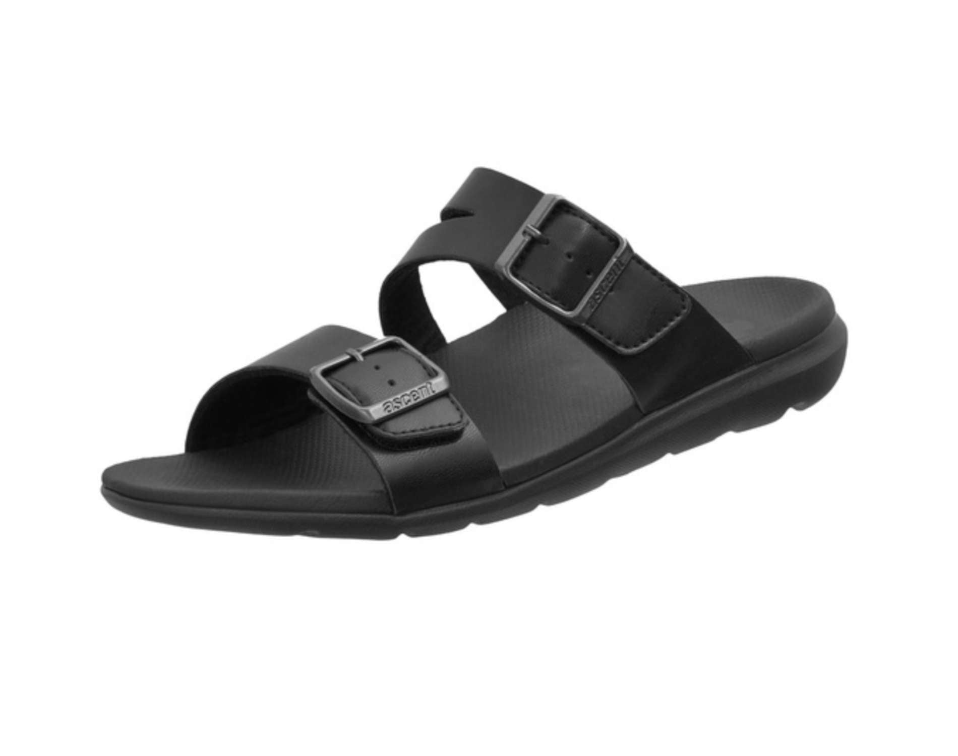 Ascent Groove Buckle Women's Fashion Sandals - Comfortable Strappy Summer Shoes for Casual Outings & Beach Vacations