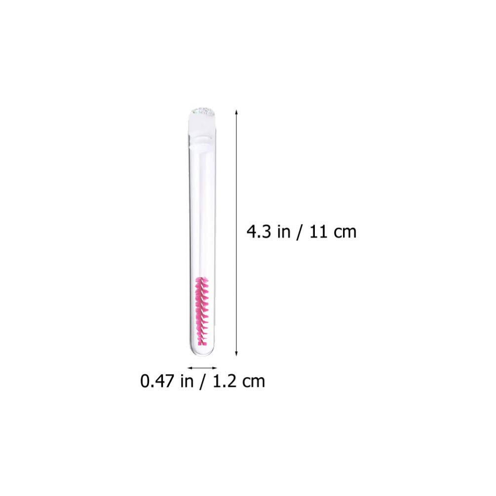 20Pcs Empty Mascara Tubes with Wands - Disposable Mascara Brush Spoolies for DIY Eyelash Extensions, Makeup Artists & Salon Use - Perfect for Lash Lifting, Brow Tinting & Professional Makeup Application
