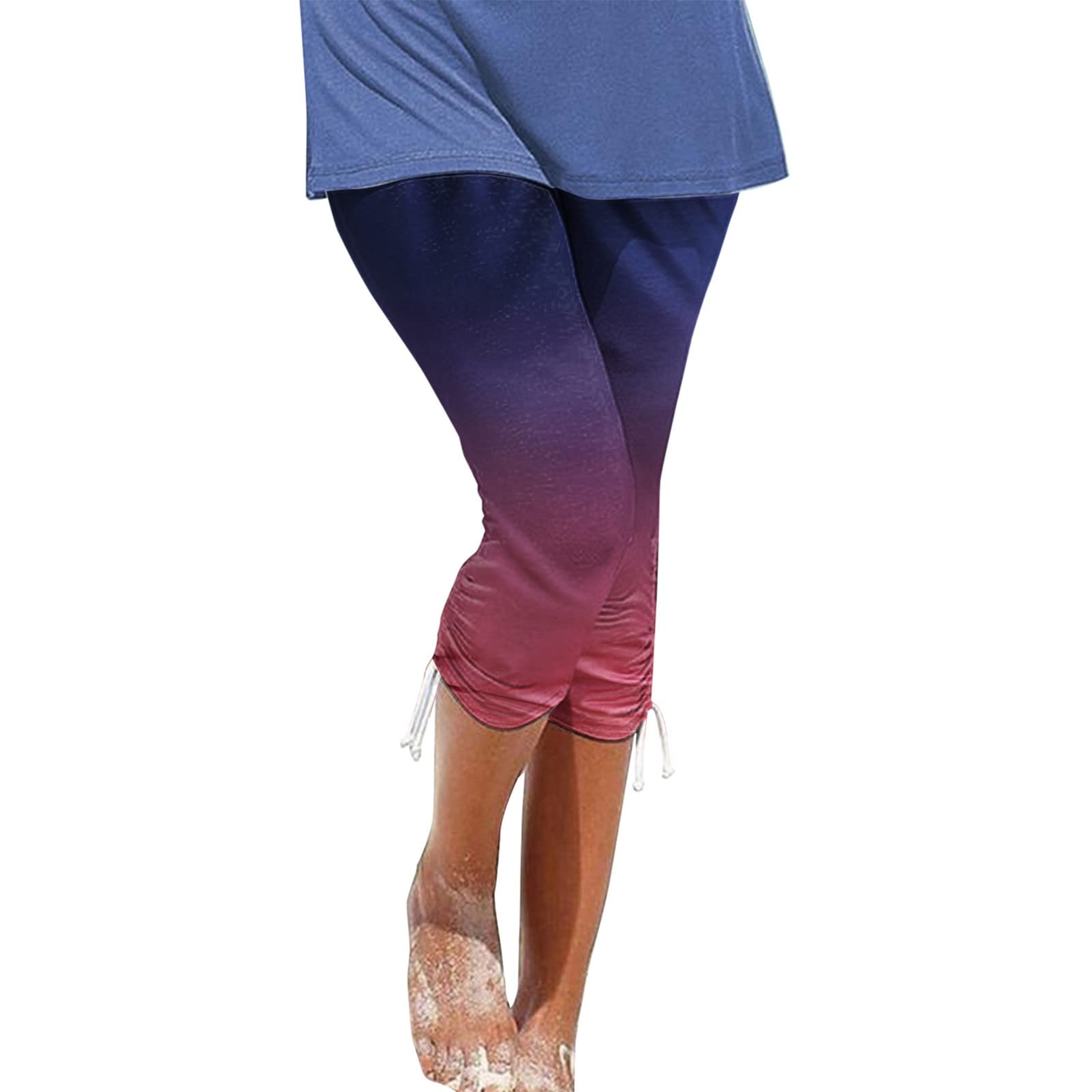 Women's Casual Summer Shorts with Elastic Waist & Pockets - Comfortable Beach Shorts, Workout Shorts for Women - Perfect for Vacation, Yoga, Running and Outdoor Activities