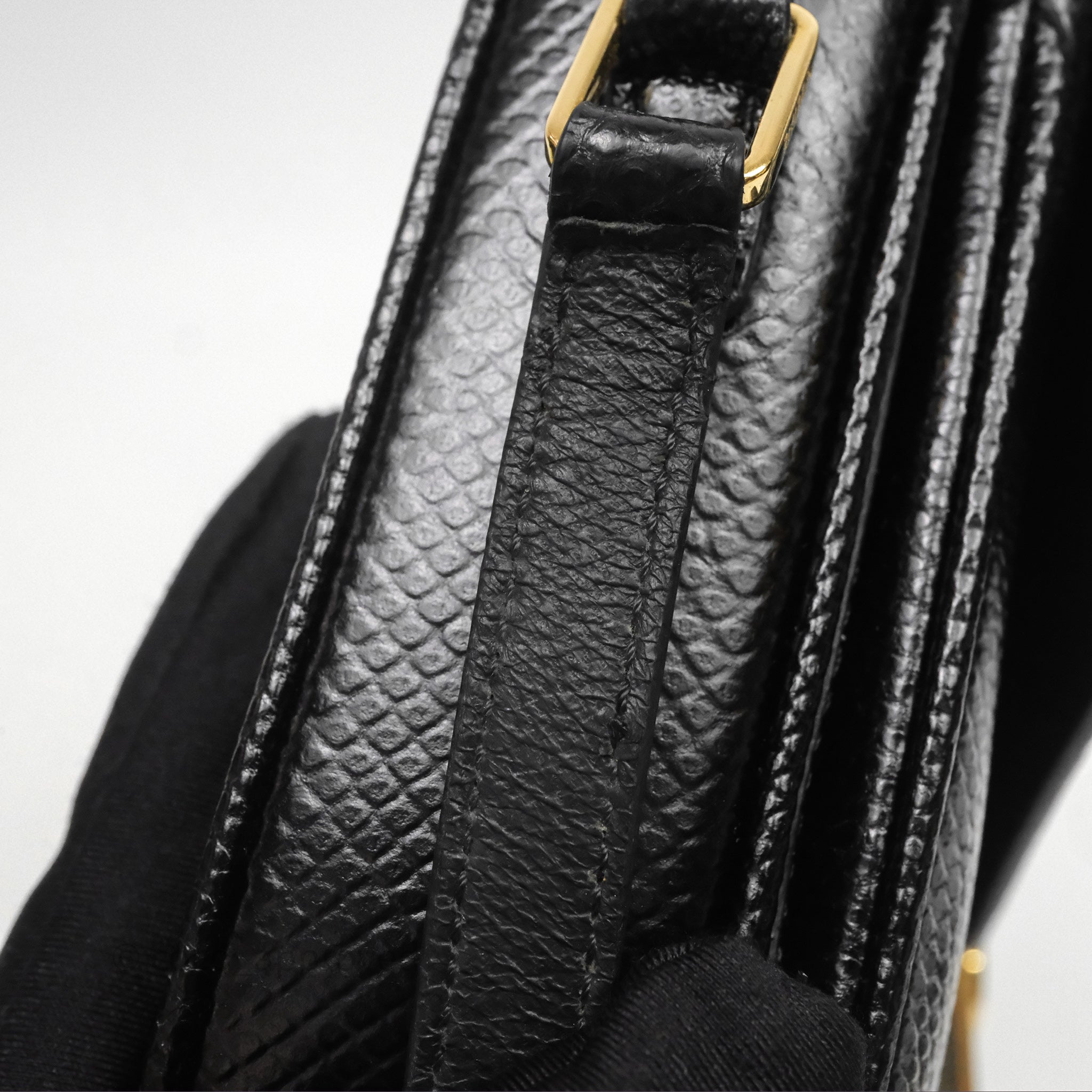 Celine Lizard Small Pampille C Bag in Black with Gold Hardware - Luxury Crossbody Bag for Women, Perfect for Evening Events & Date Nights