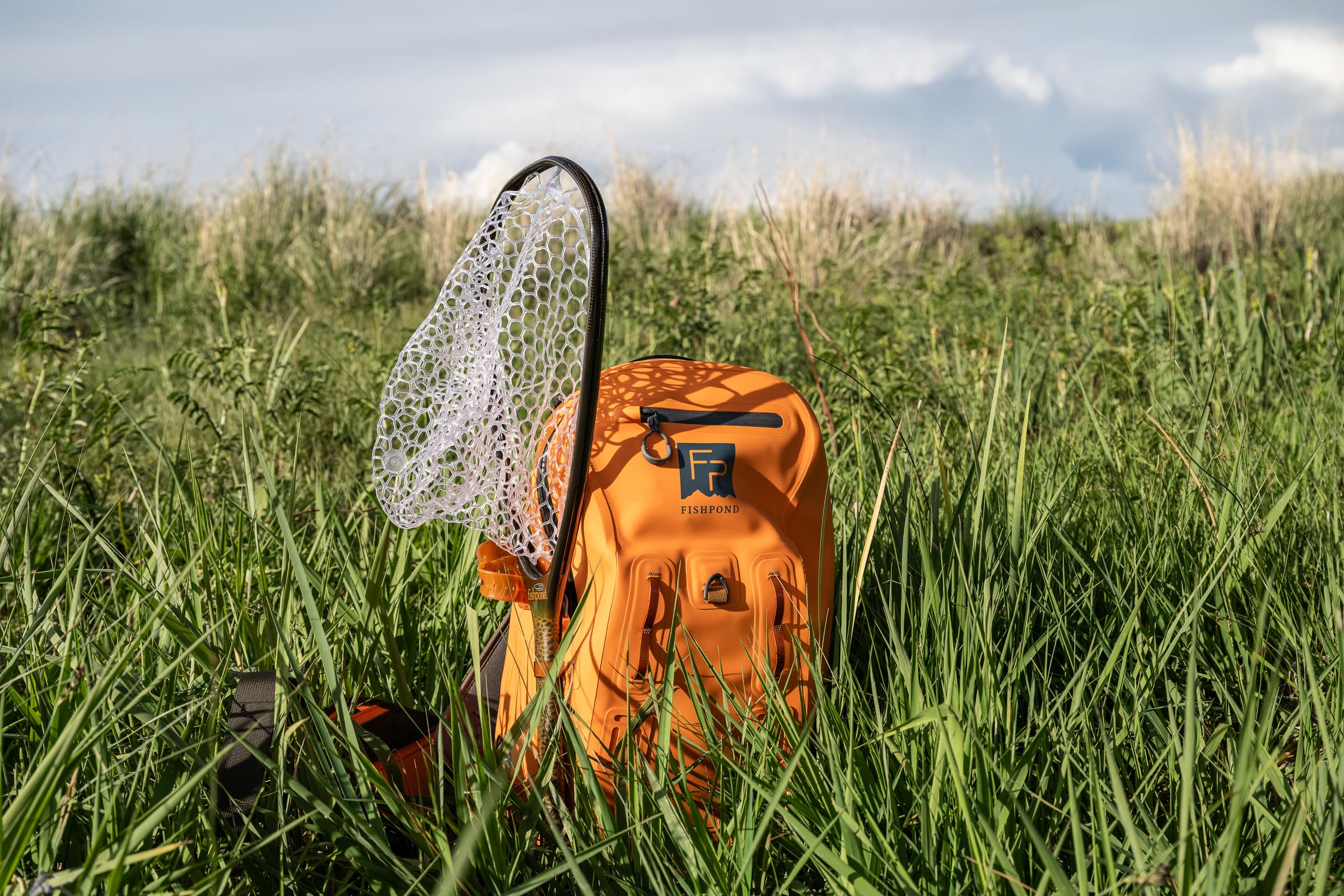 **Fishpond Nomad Canyon Fly Fishing Net - Lightweight Carbon Fiber & Fiberglass Landing Net with Rubber Mesh - Perfect for Trout, Bass, and Stream Fishing**