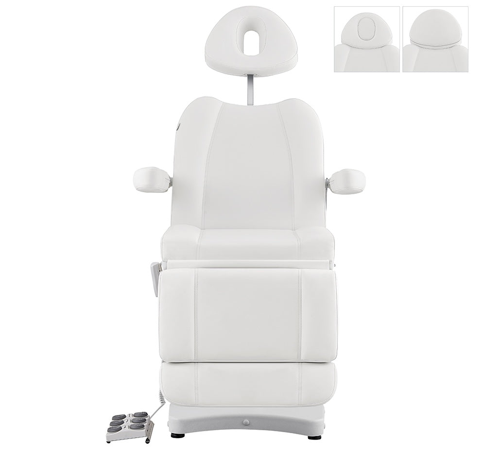 Professional Electric Esthetician Chair with 3 Motors - Adjustable Facial Spa Bed for Beauty Salon, Tattoo & Massage Therapy - Perfect for Eyebrow Microblading, Lash Extensions & Skin Treatments