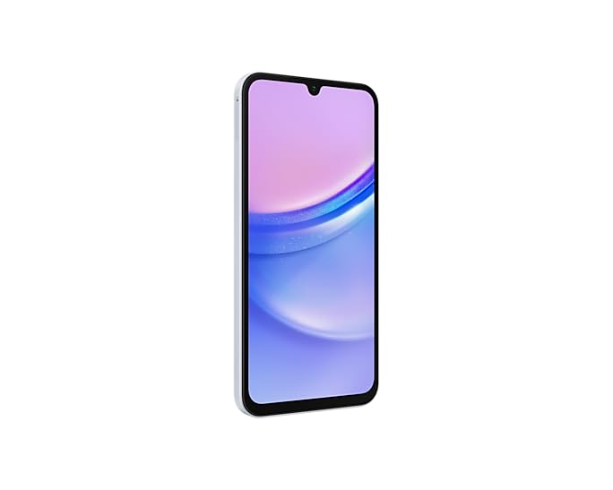 Samsung Galaxy A15 128GB 6GB RAM Dual SIM Unlocked GSM Smartphone - International Version with Wall Charger (Light Blue) - Perfect for Travelers & Global Use