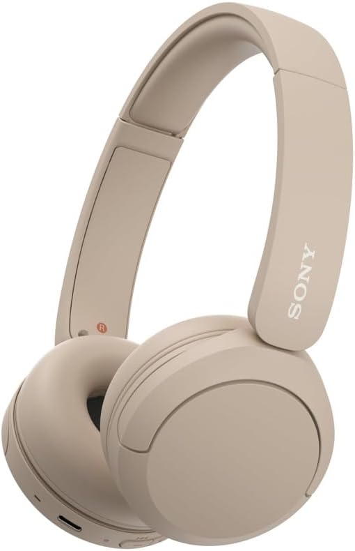 Sony WH-CH520 Wireless Bluetooth Headphones - Lightweight, Comfortable, 50H Battery Life - Perfect for Travel, Workout, and Home Use