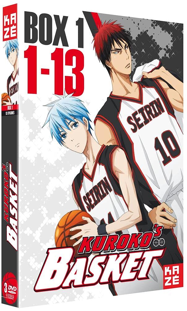 Kuroko's Basketball Anime DVD Box Set Vol. 1 & 2 - Complete Season Collection for Anime Fans & Sports Lovers | Perfect for Home Entertainment & Gift Giving