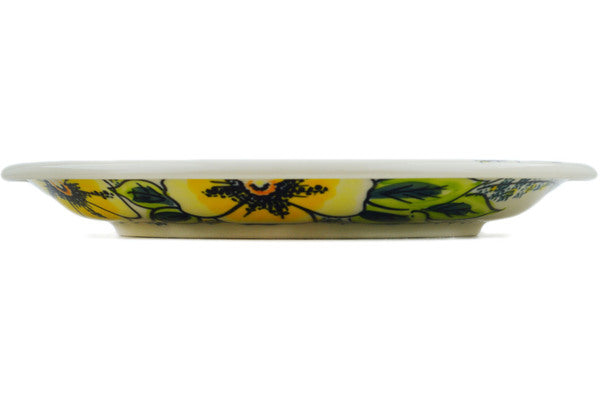 10-Inch Ceramic Dinner Plates - Hawaii Sunshine Design, Tropical Beach Themed Dinnerware Set for Home, Restaurant & Outdoor Dining