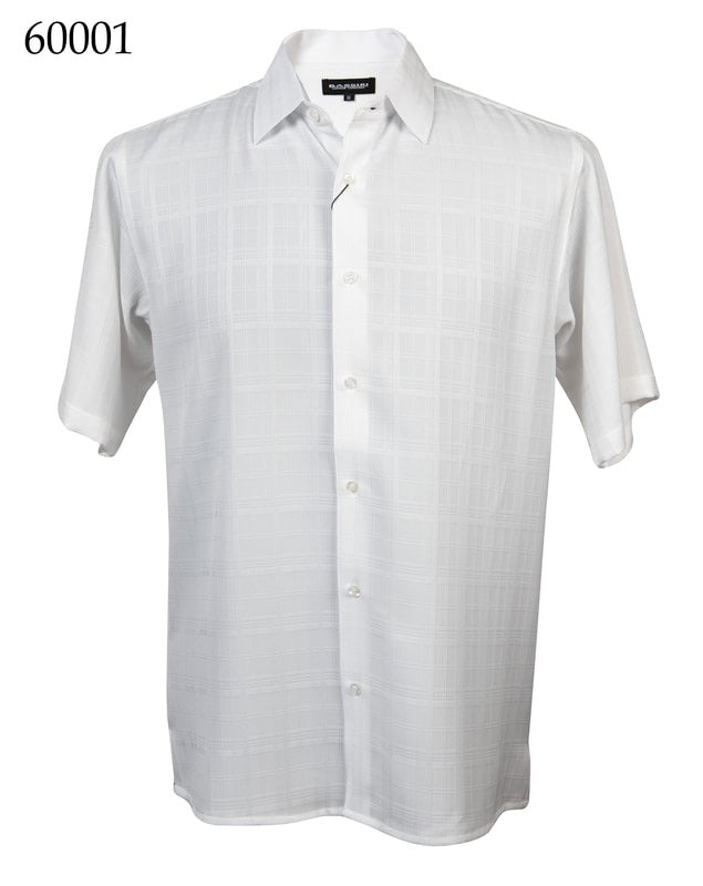Bassiri Men's Casual Short Sleeve Shirt 60001 - Comfortable Breathable Summer T-Shirt for Outdoor Activities and Daily Wear