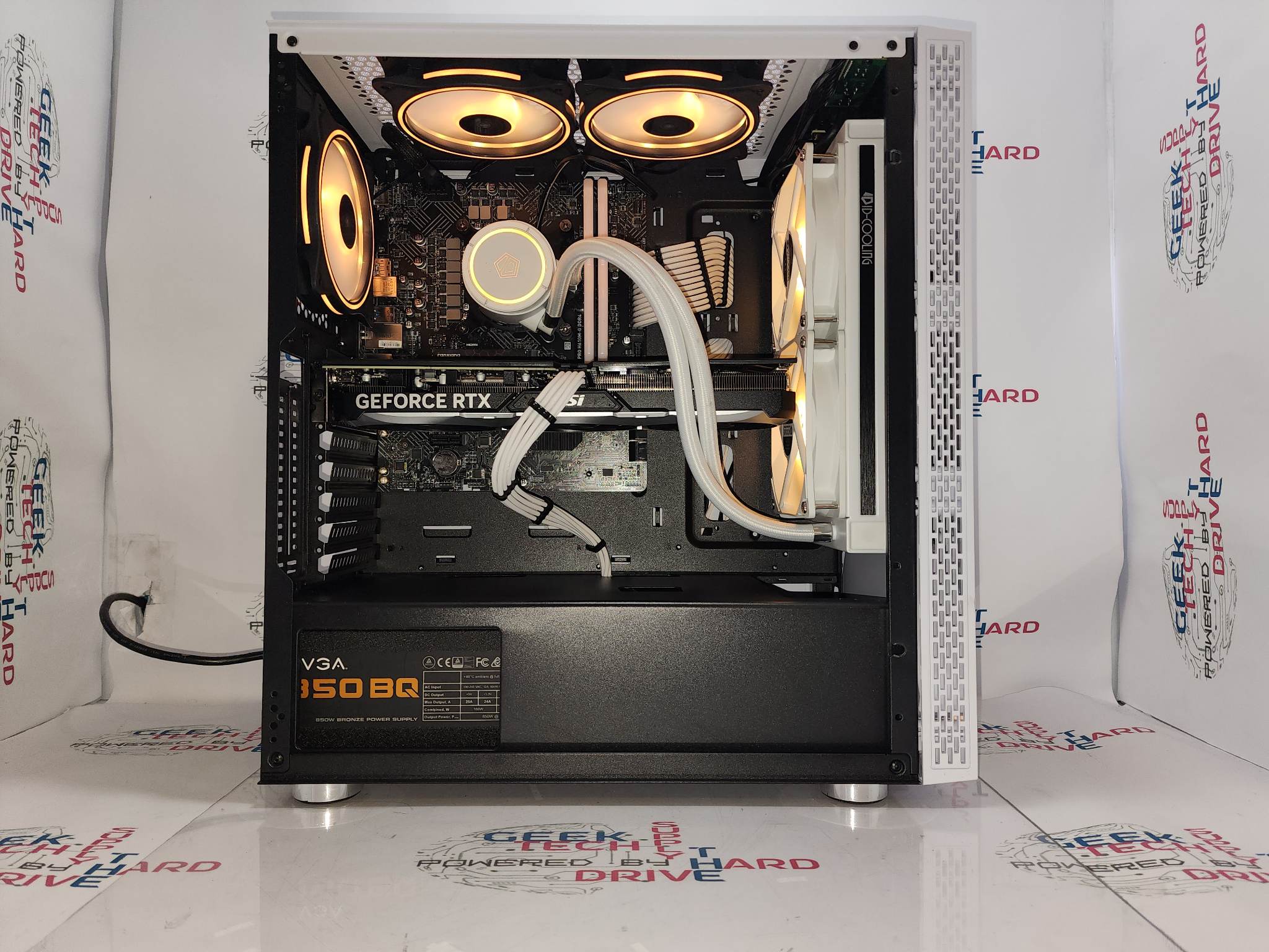 Pinnacle High-Performance Gaming Desktop PC - Intel Core i9, NVIDIA GeForce RTX 3060 Ti, 500GB/1TB/2TB SSD, Liquid Cooling, WiFi, Black/White (H7 Model) - Perfect for Esports, Streaming & 4K Gaming