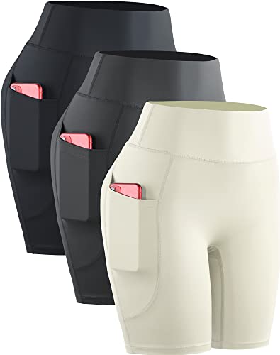 9119 Black/Grey/Creamy White,3 Pack
