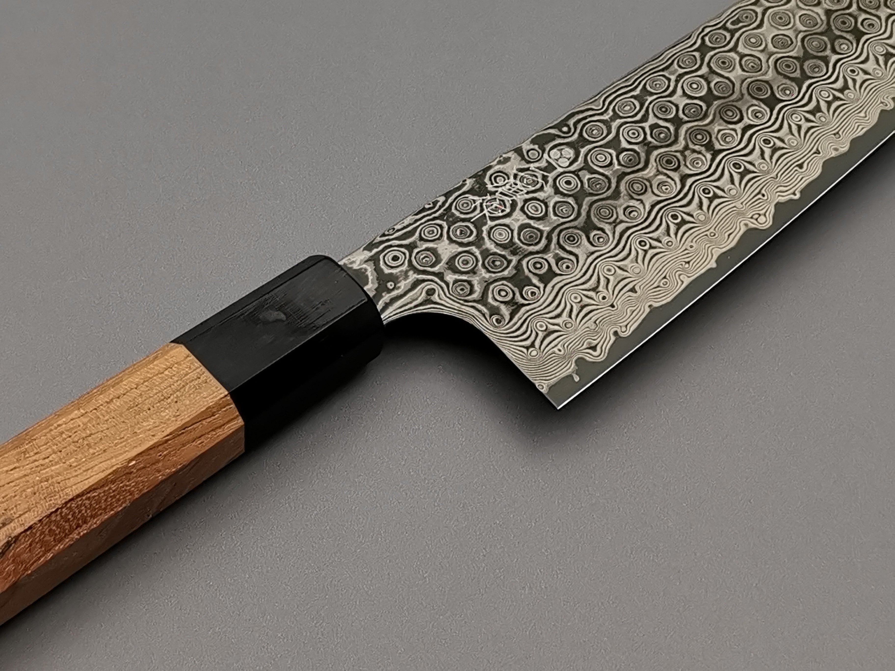 Nigara Hamono SG2 Damascus Kiritsuke Nakiri Knife - Japanese Chef Knife for Professional Slicing, Dicing & Vegetable Prep - Perfect for Home Cooks & Sushi Chefs