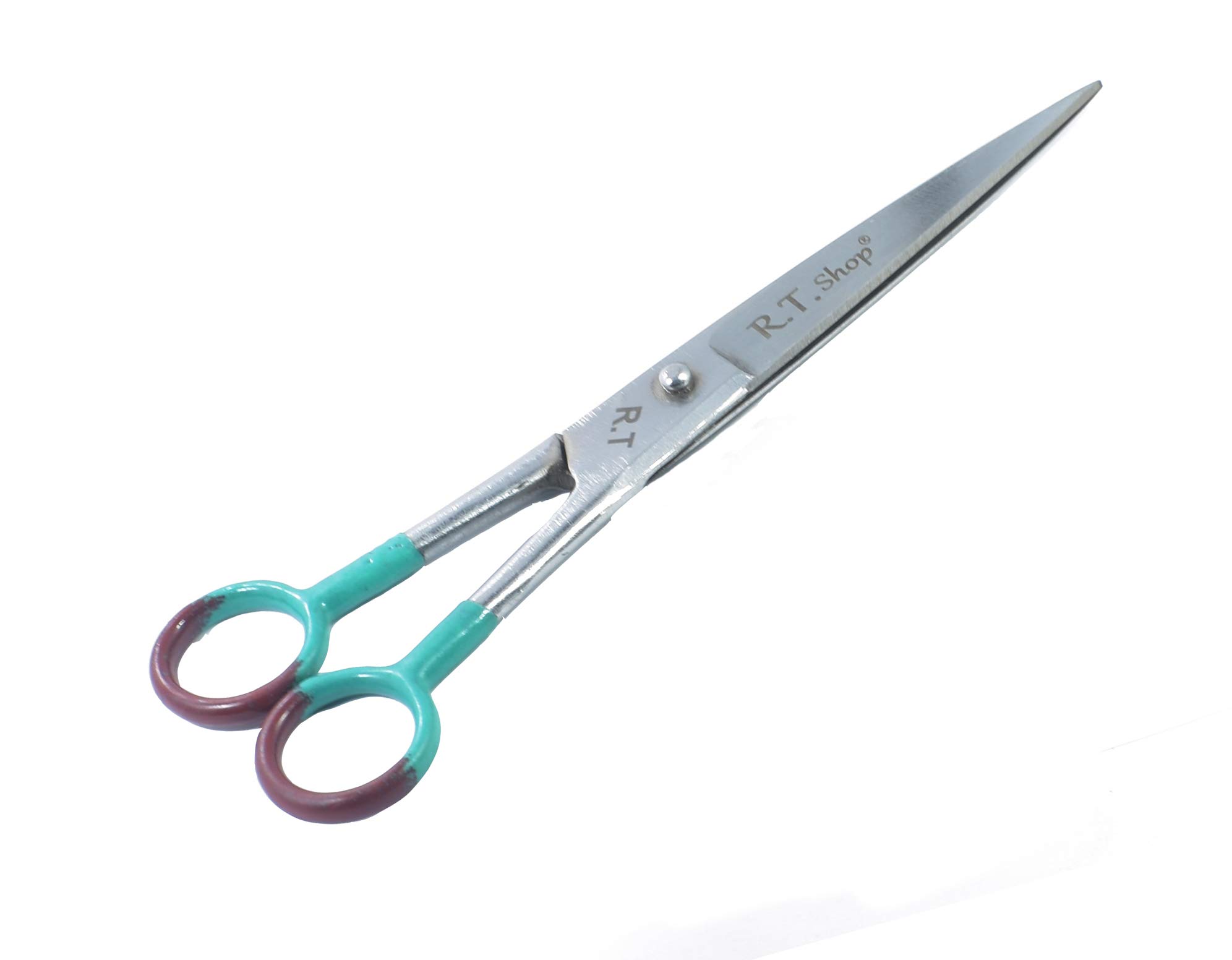 Premium Stainless Steel Barber Scissors for Men - Professional Hair Cutting Shears for Salon & Home Use - Sharp & Durable Grooming Tool for Stylists & DIY Haircuts