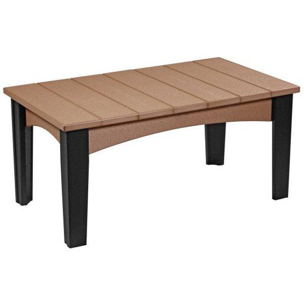 Modern Wooden Island Coffee Table - Stylish & Functional Centerpiece for Living Room, Lounge, or Office - Perfect for Coffee, Books, and Decor