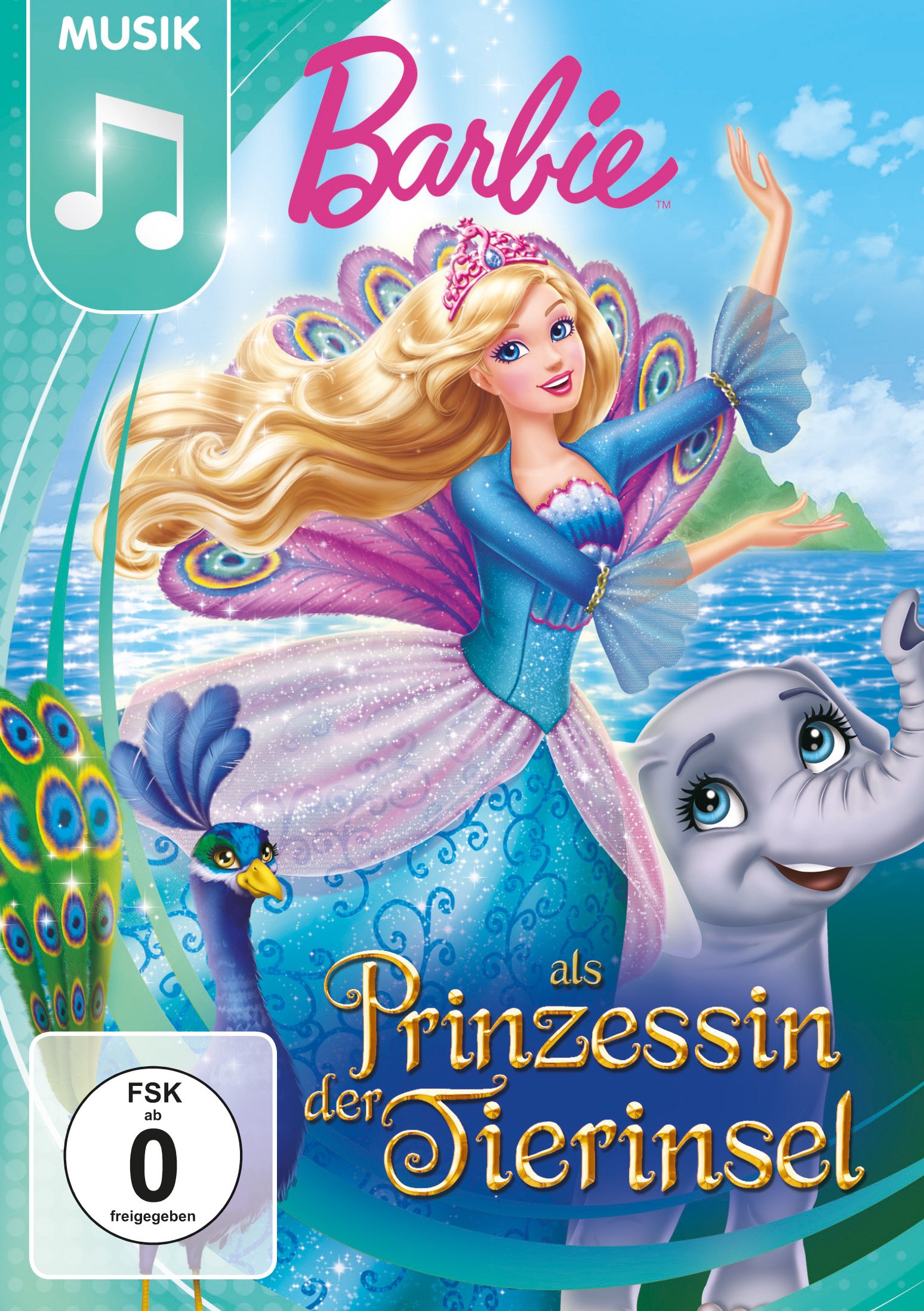 Barbie as: Princess of the Animal Island - Perfect for Kids' Imaginative Play & Birthday Gifts