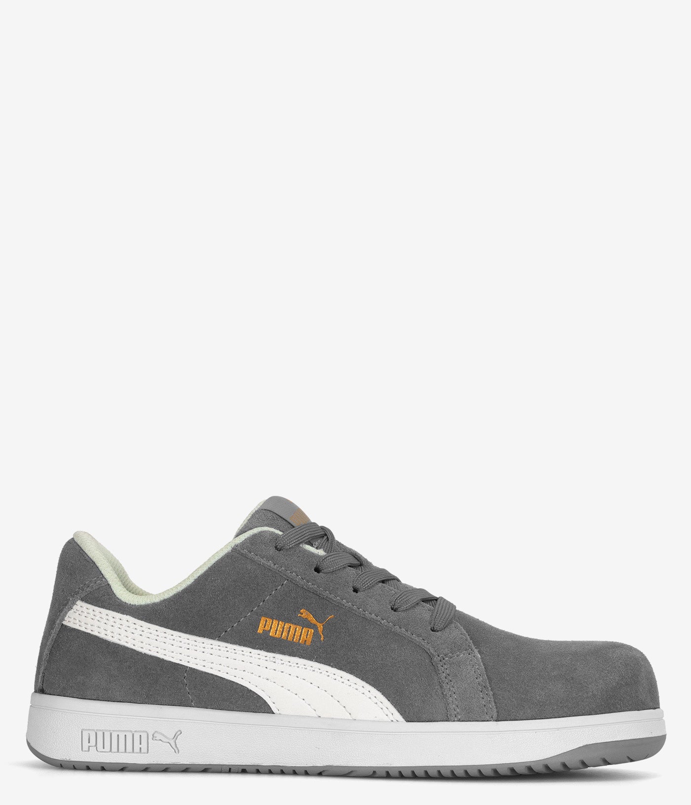 PUMA Women's Safety Iconic Suede Low Composite Toe ESD Work Shoes - Lightweight & Slip-Resistant for Industrial & Warehouse Workplaces